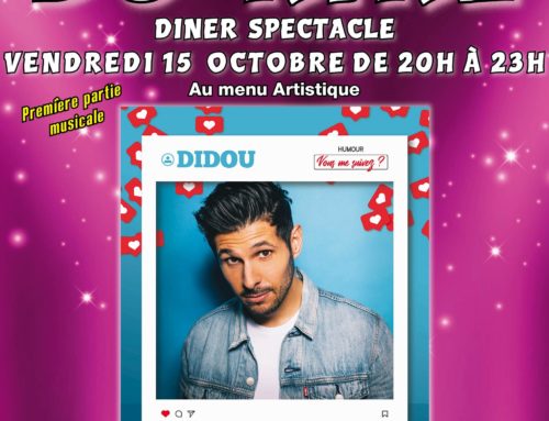 Vendredi 15 Octobre 2021 : DIDOU