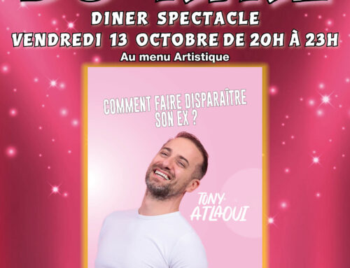 Vendredi 13 Octobre 2023 : Tony Atlaoui