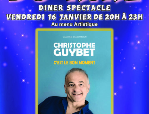 Vendredi 16 Janvier 2026 : Christophe GUYBET